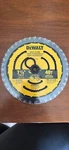 Dewalt Carbide Circular Saw Blade " 40T Cross Cutting (DWA171440). Fixed Price $12.00.