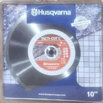 Husqvarna 542761264 Tacti-cut 10" Diamond Saw Blade Wet/dry Tile & Stone. Fixed Price $36.95.