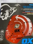 Tools OX-PU10-7 7" Fast Cutting Diamond Blade Reinforced Concrete. Fixed Price $30.00.