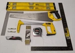 Used Stanley & Lufkin Mixed Construction Tool Set. Fixed Price $140.68.