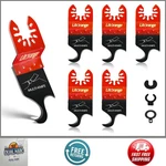 Extended Hook Blade 5 Pack Oscillating Multi Tool Knif For Pvc Carpet Roofing. Fixed Price $18.58.