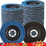 80 Pack 4.5 Inch Flap Discs Aluminum Oxide Grinding Wheels 40 Grit Metal Wood Us. Fixed Price $70.79.