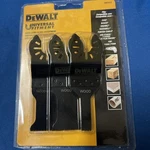 Dewalt DWA4215 Oscillating Blade Assortment 3-PIECE Universal Fitment New Sealed. Fixed Price $12.95.