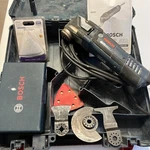 Bosch MX30E Amp Variable Speed Oscillating Multi Tool With Case Extras. Fixed Price $72.97.