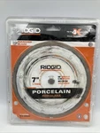 Ridgid CJ70P 7" Wet Use Cutting Porcelain Ceramic Tile Diamond Blade. Fixed Price $17.37.