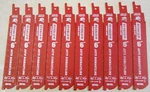 10PK Freud 6" Auto Dismantling Reciprocating Saw Blades DS0614WBF 14/18 Tpi. Fixed Price $18.90.
