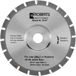 10-47-6 20-TOOTH Carbide Tip Blade For 10-55 Jamb Saw, 6-3/16-INCH. Fixed Price $42.78.