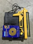 Plasplugs Diamond Wheel Wet Saw For Tile Cutting DWW405US. Fixed Price $40.00.