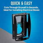 Jonard Tools Oscillating Saw Blade For Cutting 1 Gang Electrical Box Cutout. Fixed Price $83.95.