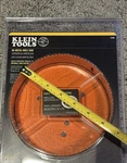 Klein Tools 31900 Bi-metal Hole Saw 6-3/8" New. Fixed Price $34.95.