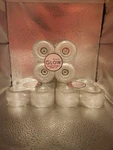 Bont Skates - Glow Light Up Led Quad Roller Wheels General, Pearl White. Fixed Price $35.00.