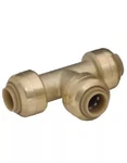 Sharkbite U358LFA 1/4" X Tee Push-to-fit Brass Fitting. Fixed Price $8.99.