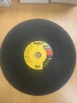 Dewalt DW8020Z 14" General Purpose Saw Wheel - 1" Arbor. Fixed Price $38.00.