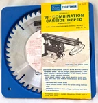 Sears Craftsman Kromedge 10 Inch Saw Blade Carbide Tip Tooth MO.32476. Fixed Price $19.99.