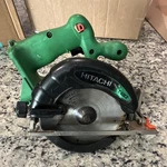 Left Handed -hitachi 6DC2 18V Cordless 6-1/2IN Circular Saw Right Sided Blade. Fixed Price $39.99.