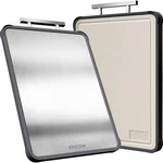 Kikcoin Stainless Steel Cutting Board, Double Sided Titanium Boards For. Fixed Price $67.79.