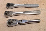 Craftsman 3/8 Ratchets Stubby Flex 4484BM & 44811VG K2Z Us Made Tool Lot. Fixed Price $69.99.