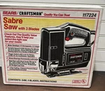 New Sears Craftsman Sabre 917224 Jigsaw Sealed Box Vintage !!! Rare. Fixed Price $60.00.
