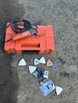 Fein Multimaster Top Tool Kit Fm 250Q With Blades And Extras. Fixed Price $98.00.
