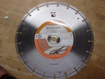 Husqvarna 12" Diamond Blade S35S Bronze # EN13236 ... Fixed Price $80.00.