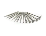 Luo Ke 13 Pcs Shape Diamond Burr - 3/32'' Shank Channel Cutting Burs.... Fixed Price $20.99.