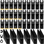 120 Pack Oscillating Saw Blades Multitool For Wood Metal. Fixed Price $71.94.