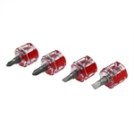 Wilmar Corp. / Performance Tool 4 Piece Mini Stubby Screwdriver Set. Fixed Price $12.51.