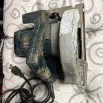 Black And Decker Circular Saw 7359 2 1/3 Hp (10 Amp) 1/4". Fixed Price $18.75.
