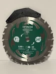 Hitachi New Circular Saw Blade Framing/ripping 7-1/4" 24 C3 Carbide Teeth. Fixed Price $12.99.