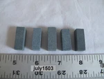 (5) New Dressing Stone Hard Abrasive 1" X 3/8" For Dremel (ap). Fixed Price $11.90.