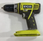 Ryobi One 18V Drill P202 Bare Tool Only Tested. Fixed Price $21.99.