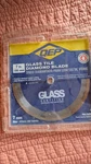Qep 6-7006GLQ 7-INCH Continuous Rim Glass Tile Diamond Blade 7MM Height. Fixed Price $12.00.