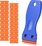 Plastic Razor Scraper, Tool With 20 Pcs Blades.... Fixed Price $12.63.