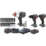 Cordless Power Tool Kit IRC-IQV20-3W7D3 Brand New!. Fixed Price $1562.73.