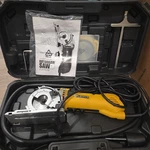 Rotorazer RZ200 Platinum Compact Hand Circular Saw Blades Carrying Case Yellow. Fixed Price $95.00.