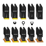 50PCS Titanium Oscillating Tool Blades, Curved Edge Saw For. Fixed Price $36.80.