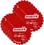 D0624A 6-1/2-INCH 24T Atb Perma-shield Framing Saw Blades, 10-PACK. Fixed Price $127.97.
