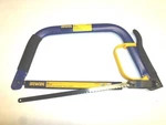 New! Irwin 12" Combi-saw, Wood Cutting Bow & Hacksaw Blades, 218HP300. Fixed Price $10.99.