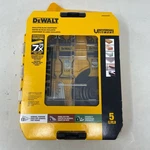 Dewalt Oscillating Blade Assortment 5-PC Set Toughcase Black/yellow. Fixed Price $31.99.