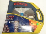 New Bosch Rescue Blade 12" Diameter 24T 1" Arbor Tcg Saw PRO1224RES SP1T2. Fixed Price $49.95.