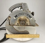 Vintage Rockwell Porter Cable Speedmatic Circular Saw 508 Antique Works. Fixed Price $39.95.