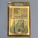 New Ridgid AC2112 Molding Head Cutter Bit Set 5/16" Cove And Bead. Fixed Price $19.99.