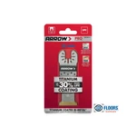 Arrow Fastener 1/4" Titanium Plunge Cut Metal Blade 3PC. Fixed Price $30.99.