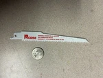 6" X .05" Tpi Morse Master Cobalt Bi-metal Heavy Duty Recip Saw Blade- 20 Pack. Fixed Price $24.00.