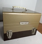 Vtg Sears 6-1/2 Craftsman 336.27963 Circular Saw Case & Blades Tested Works. Fixed Price $89.50.