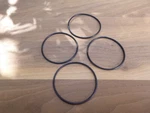 Set Of 4 Porter Cable Dust Canister O-ring #897558 Random Orbital Sander Usa. Fixed Price $11.00.