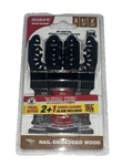 (pack Of 3) Diablo Demon Bi-metal & Carbide Oscillating Blades DOU125BW2PC. Fixed Price $18.99.