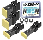 Amzbsaw 60PCS Titanium Oscillating Blades Metal Cutting, 4 Types Multitool. Fixed Price $174.69.