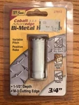 New Ivy Classic Cobalt 3/4 Bi-metal Hole Saw ** Free Shipping. Fixed Price $7.99.