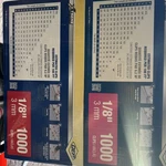 Qep Tile Leveling System Clips 1000 Pack Leveler Spacers 1/8 Inch. Fixed Price $40.00.
